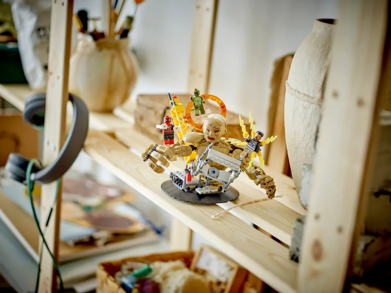 Lego super heroes marvel spider-man vs. uomo sabbia: battaglia finale