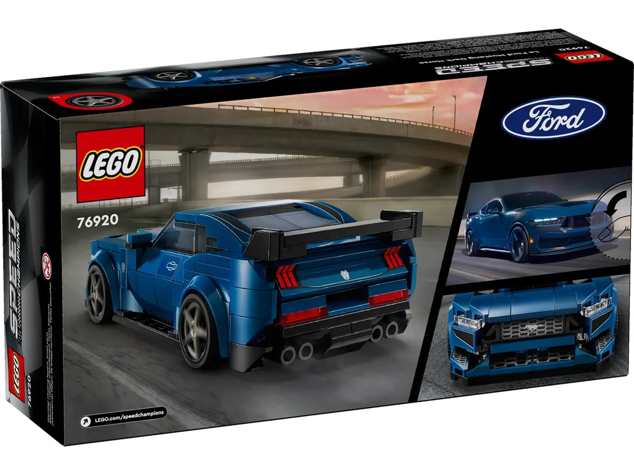 Lego speed champions auto sportiva ford mustang dark horse