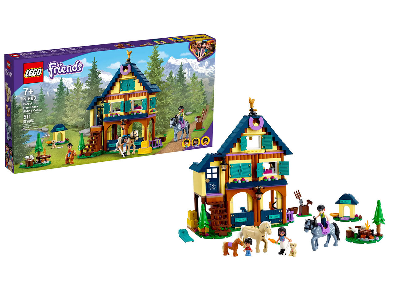 Lego friends il centro equestre 41683