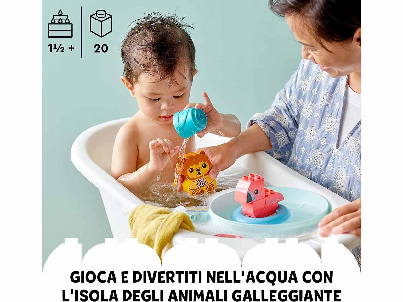 Lego duplo ora del bagnetto:treno 10966 $
