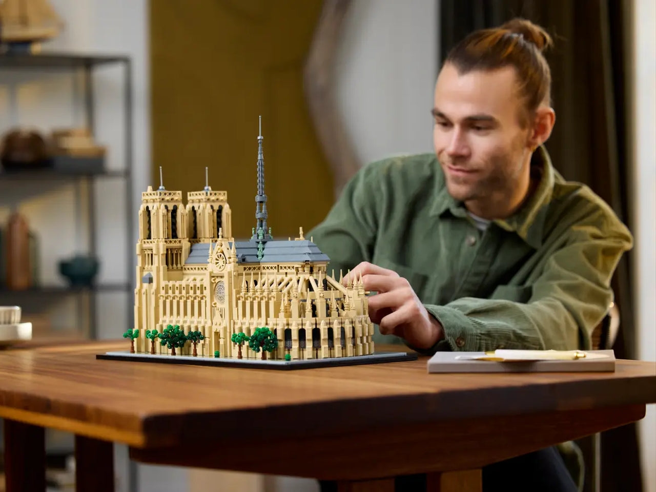 Lego architecture Notre Dame de Paris, scatola da 4383 pezzi, 18+ anni 21061