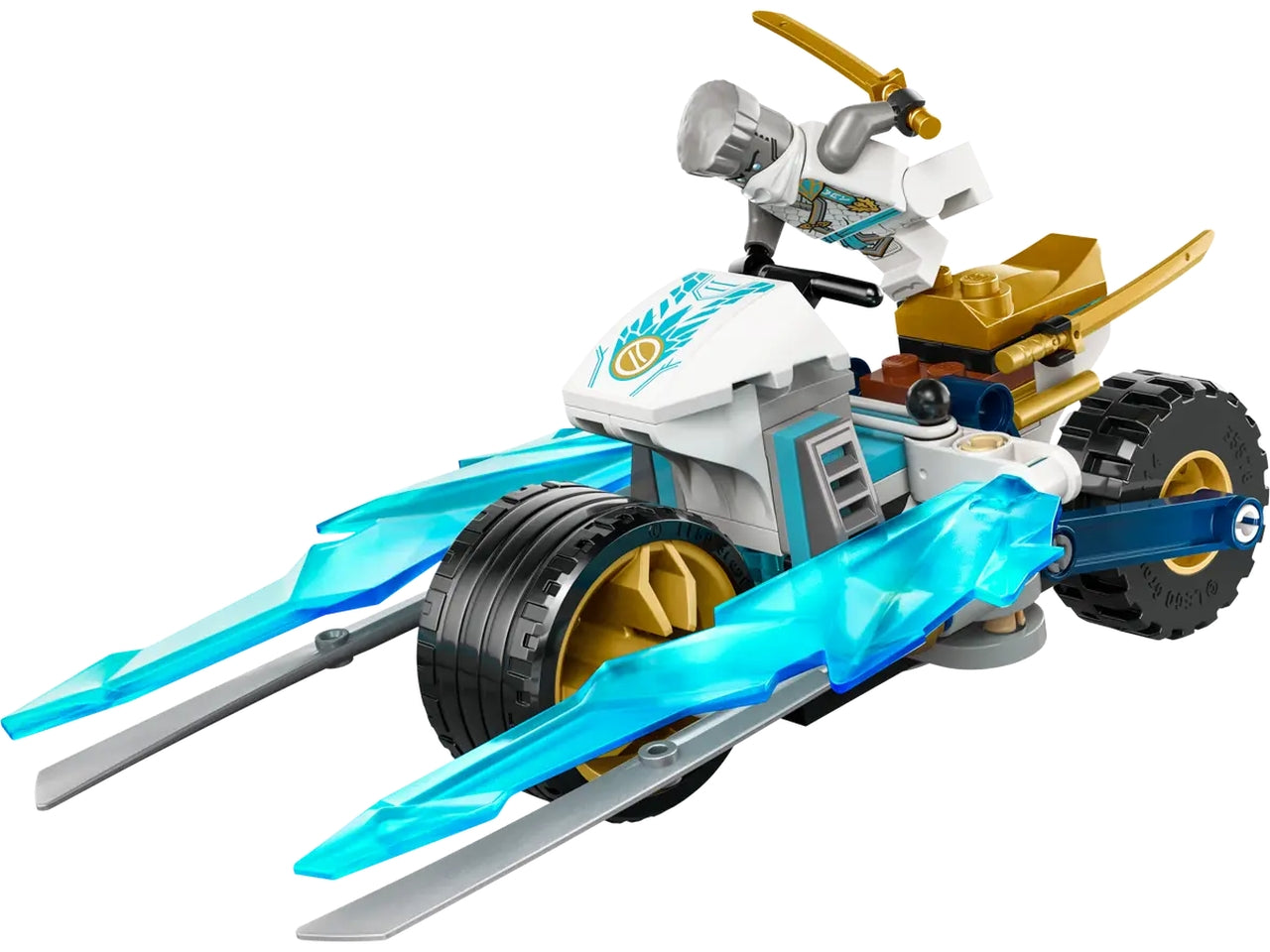 Lego Ninjago Moto di ghiaccio di Zane, set di costruzioni in scatola da 84 pezzi, 7+ anni 71816