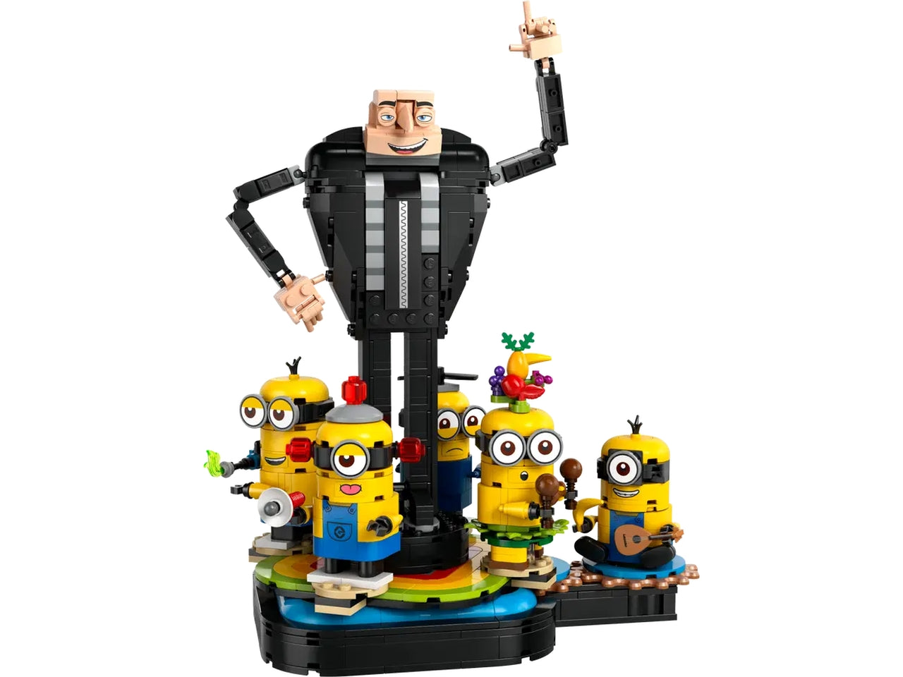 Lego Gru e Minions in mattoncini in scatola da 839 pezzi, 9+ anni, 75582
