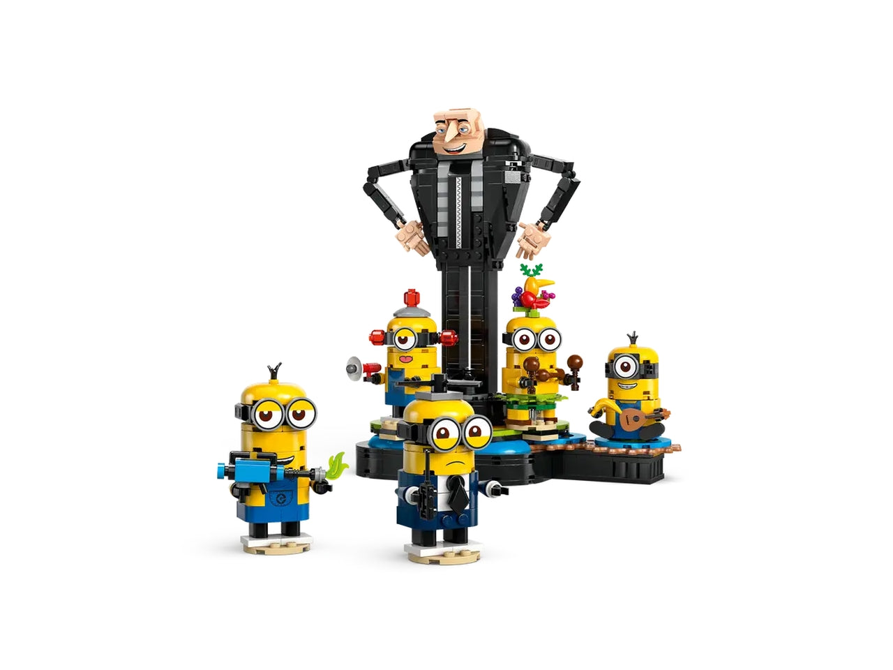 Lego Gru e Minions in mattoncini in scatola da 839 pezzi, 9+ anni, 75582