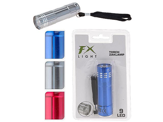 Torcia elettrica 9led 8cm cy8215300