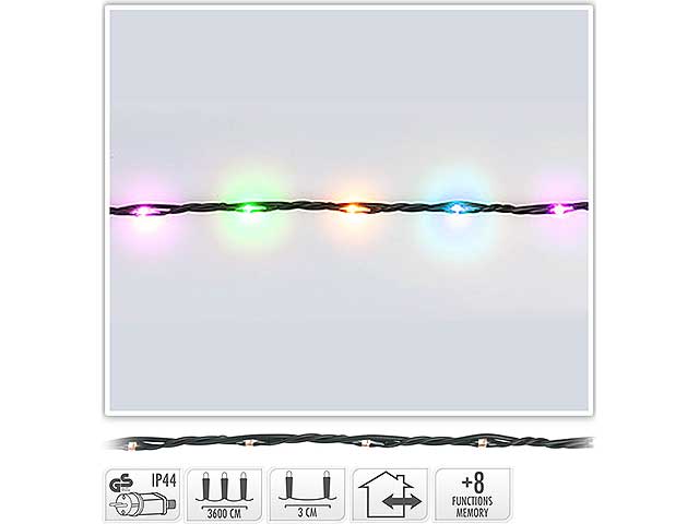 Catena luci 1200led multicolor ax9620480