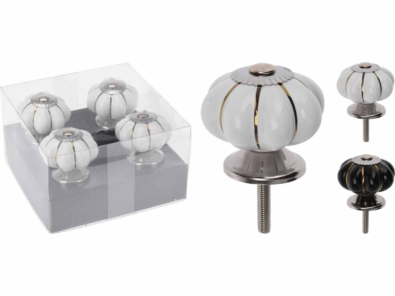 Pomelli cer.4 pezzi per cassetto hz1934240