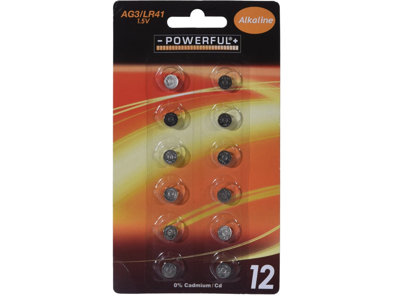 Pile a bottone ag3/lr41 la confezione comprende 12 pile