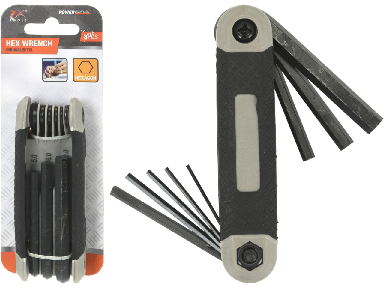 Chiave esagonale la confezione comprende 8 chiavi