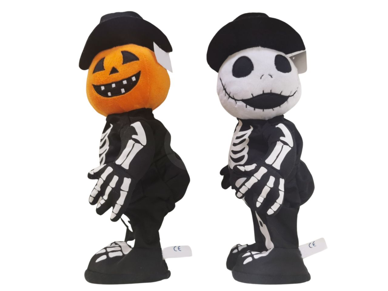 Figura decorativa per halloween con suoni 35cm in 2 assortimenti