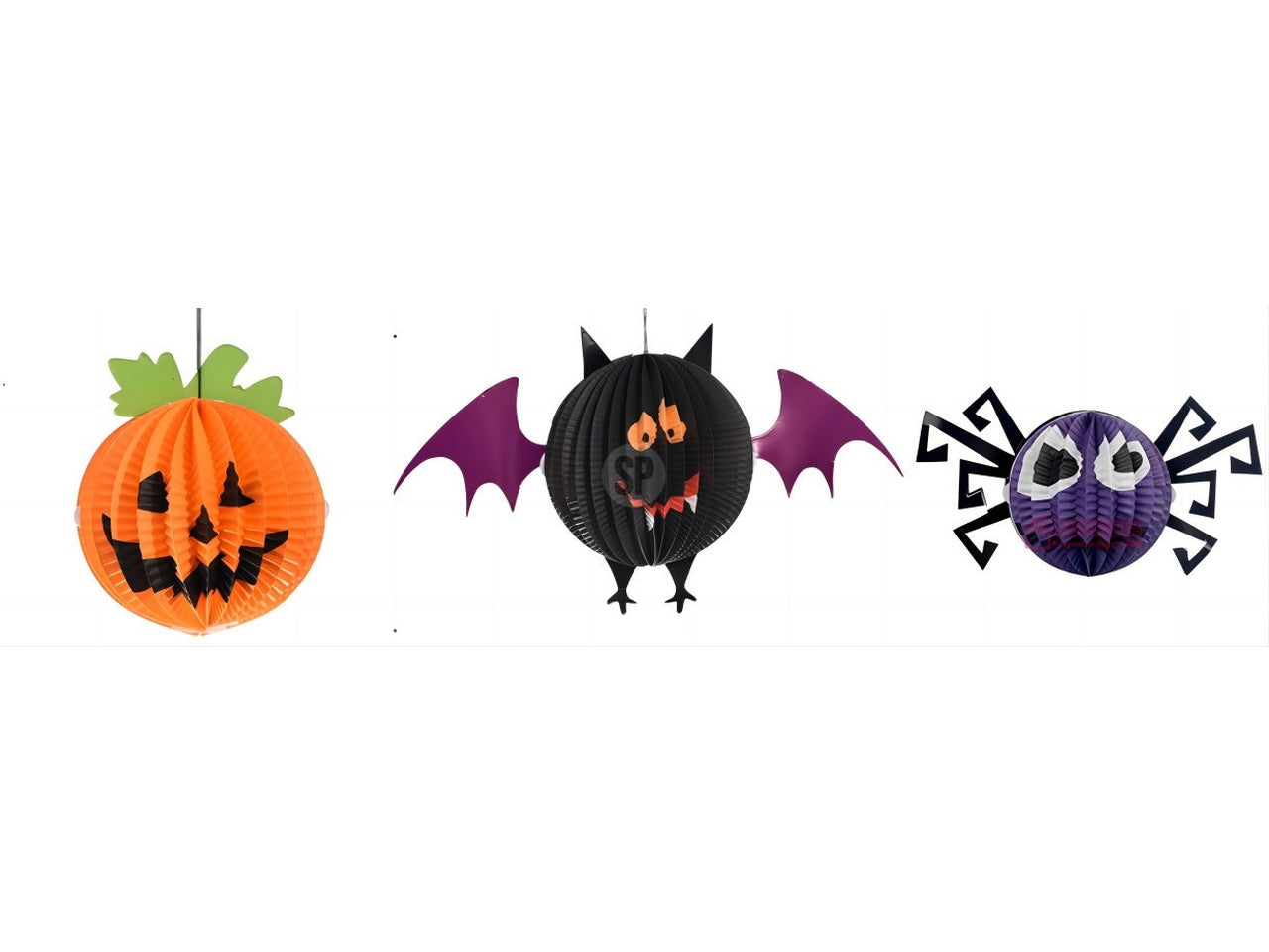 Pendenti per halloween 15x18cm in 3 assortimenti