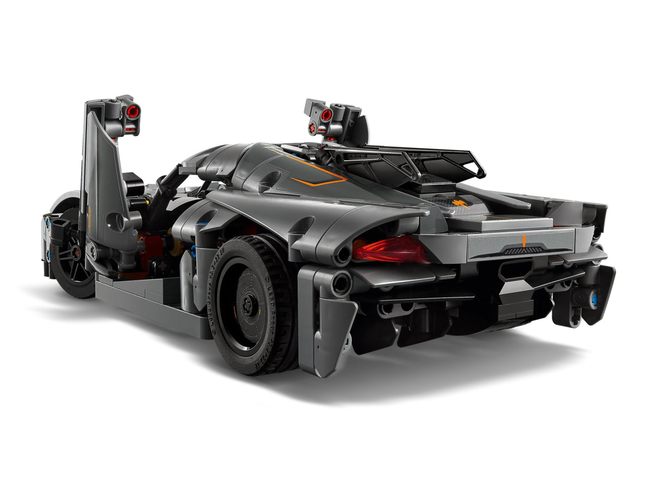 LEGO Technic - Hypercar Koenigsegg Jesko Absolut Grigia, Modellino di Auto da Costruire, Macchina Giocattolo per Bambini e Bambine da 10 Anni, Idea Regalo per Fan delle Supercar e dei Veicoli 42173
