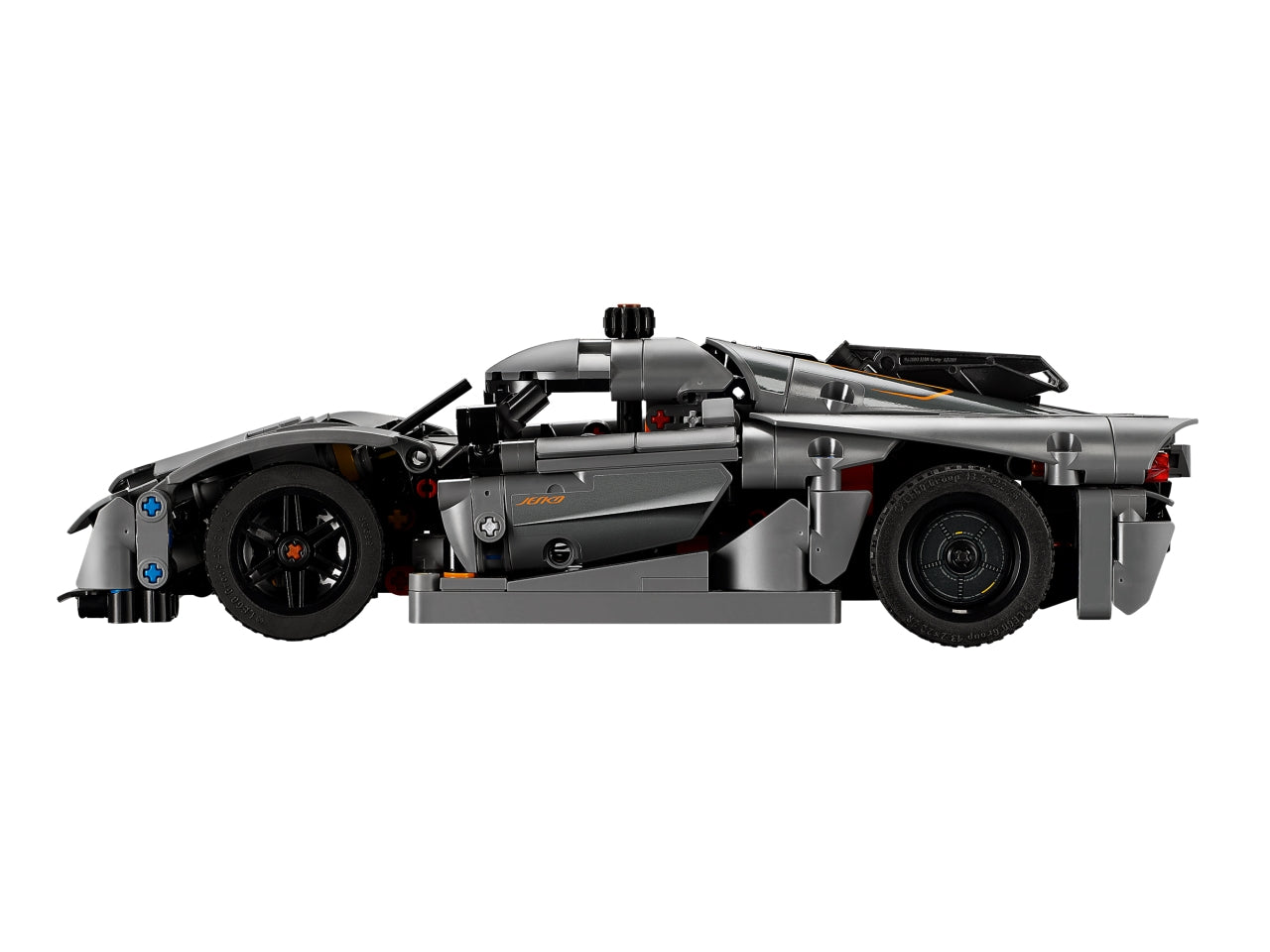 LEGO Technic - Hypercar Koenigsegg Jesko Absolut Grigia, Modellino di Auto da Costruire, Macchina Giocattolo per Bambini e Bambine da 10 Anni, Idea Regalo per Fan delle Supercar e dei Veicoli 42173