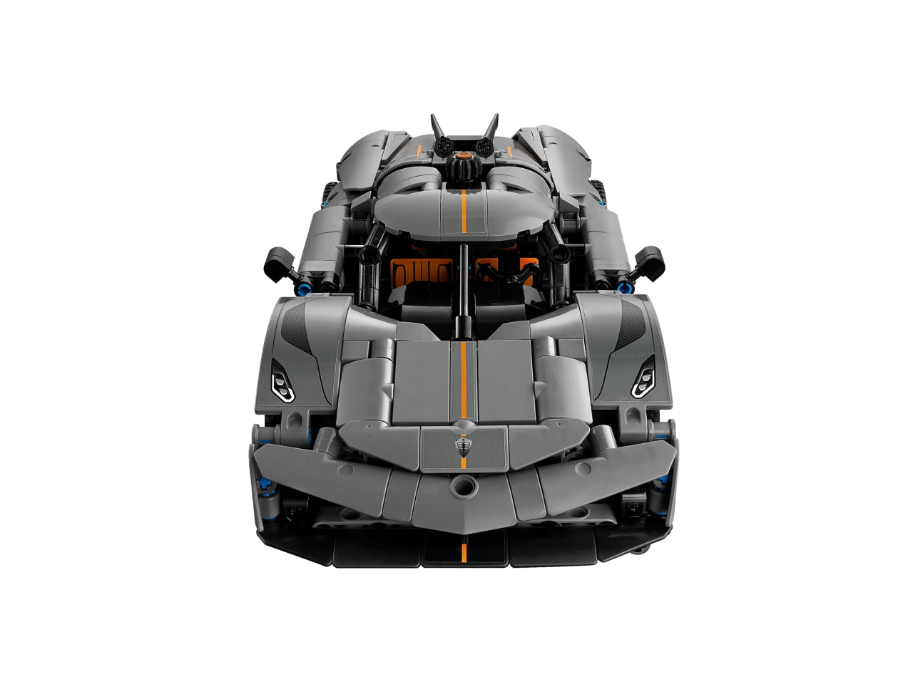 LEGO Technic - Hypercar Koenigsegg Jesko Absolut Grigia, Modellino di Auto da Costruire, Macchina Giocattolo per Bambini e Bambine da 10 Anni, Idea Regalo per Fan delle Supercar e dei Veicoli 42173