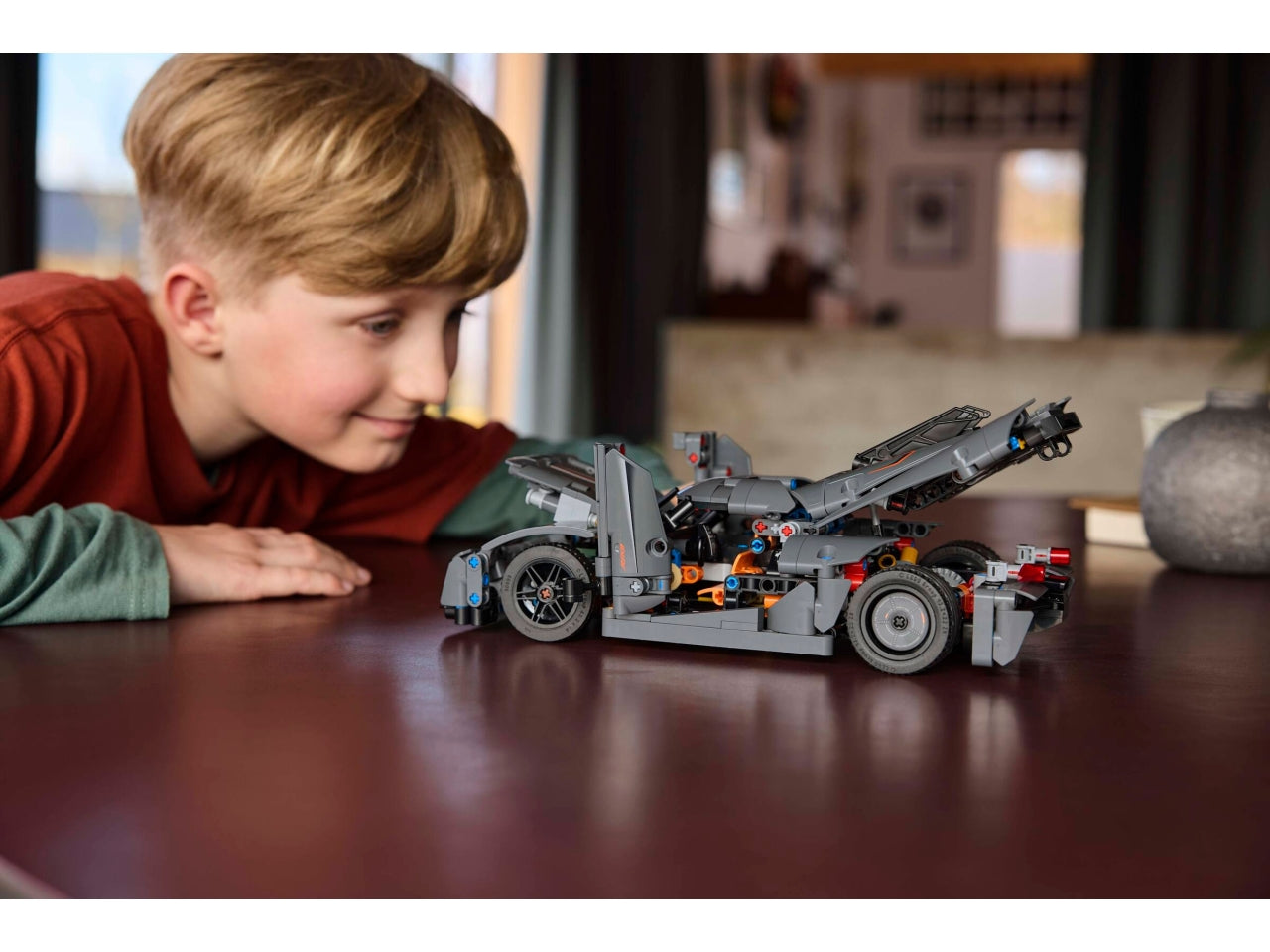 LEGO Technic - Hypercar Koenigsegg Jesko Absolut Grigia, Modellino di Auto da Costruire, Macchina Giocattolo per Bambini e Bambine da 10 Anni, Idea Regalo per Fan delle Supercar e dei Veicoli 42173