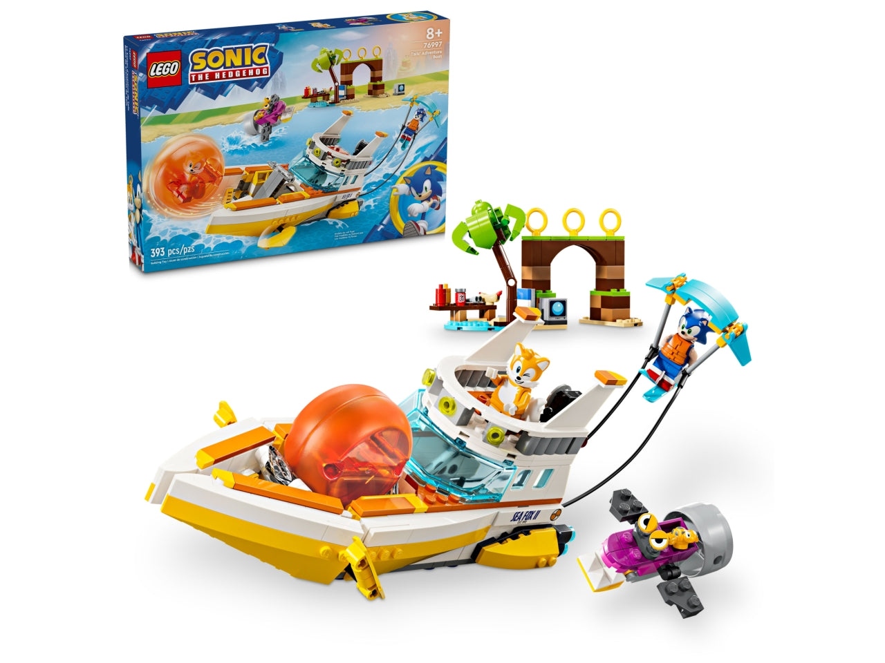 LEGO Sonic the Hedgehog - Giocattolo Sonic: regala ai bambini, alle bambine e ai fan dagli 8 anni in su questo set ricco di azione 76997