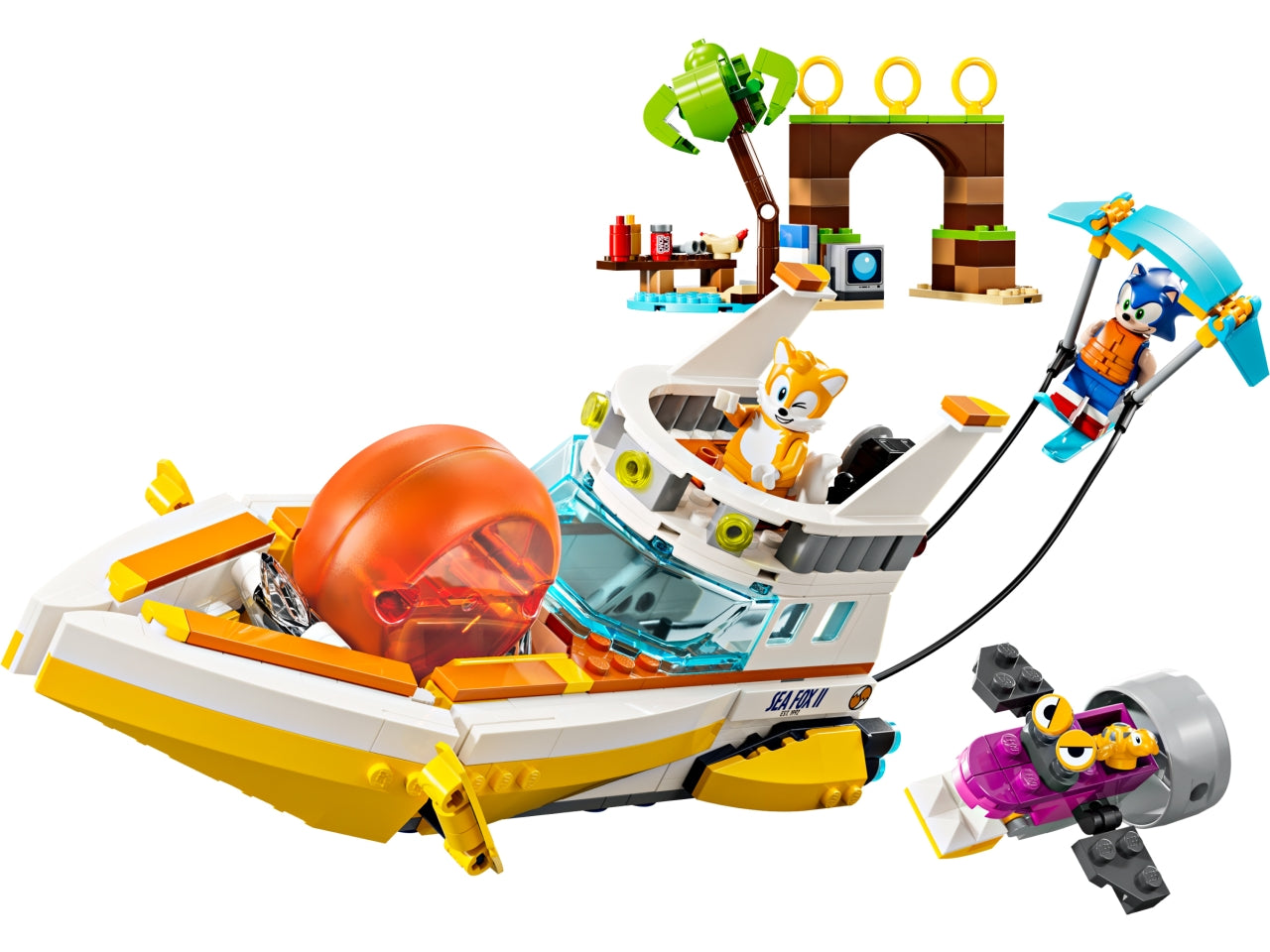 LEGO Sonic the Hedgehog - Giocattolo Sonic: regala ai bambini, alle bambine e ai fan dagli 8 anni in su questo set ricco di azione 76997
