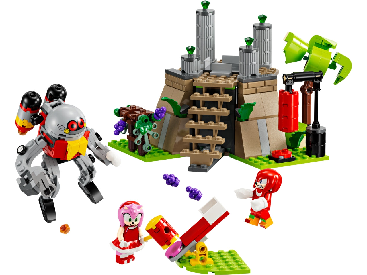 LEGO Sonic the Hedgehog - Giocattolo di Sonic per bambini: regala ai bambini, alle bambine e ai fan dagli 8 anni in su questo set ricco di avventure di Knuckles e il Santuario del Master Emerald 76998