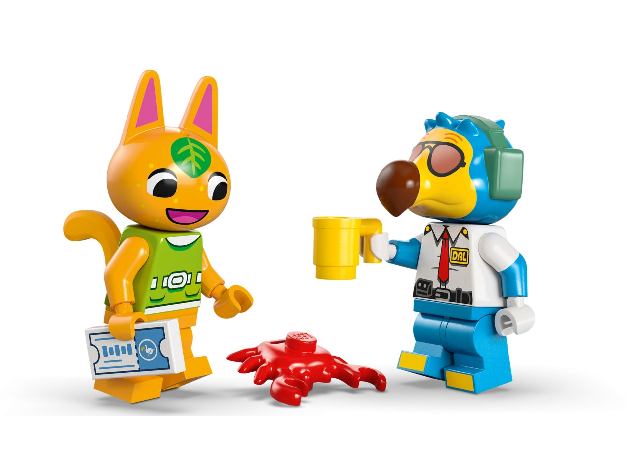 LEGO Animal Crossing - Set giocattolo con aeroporto costruibile: il playset In volo con la Dodo Airlines, dotato di torre di controllo e modello di molo, per bambini dai 7 anni in su con scene del videogioco Animal Crossing 77051 $