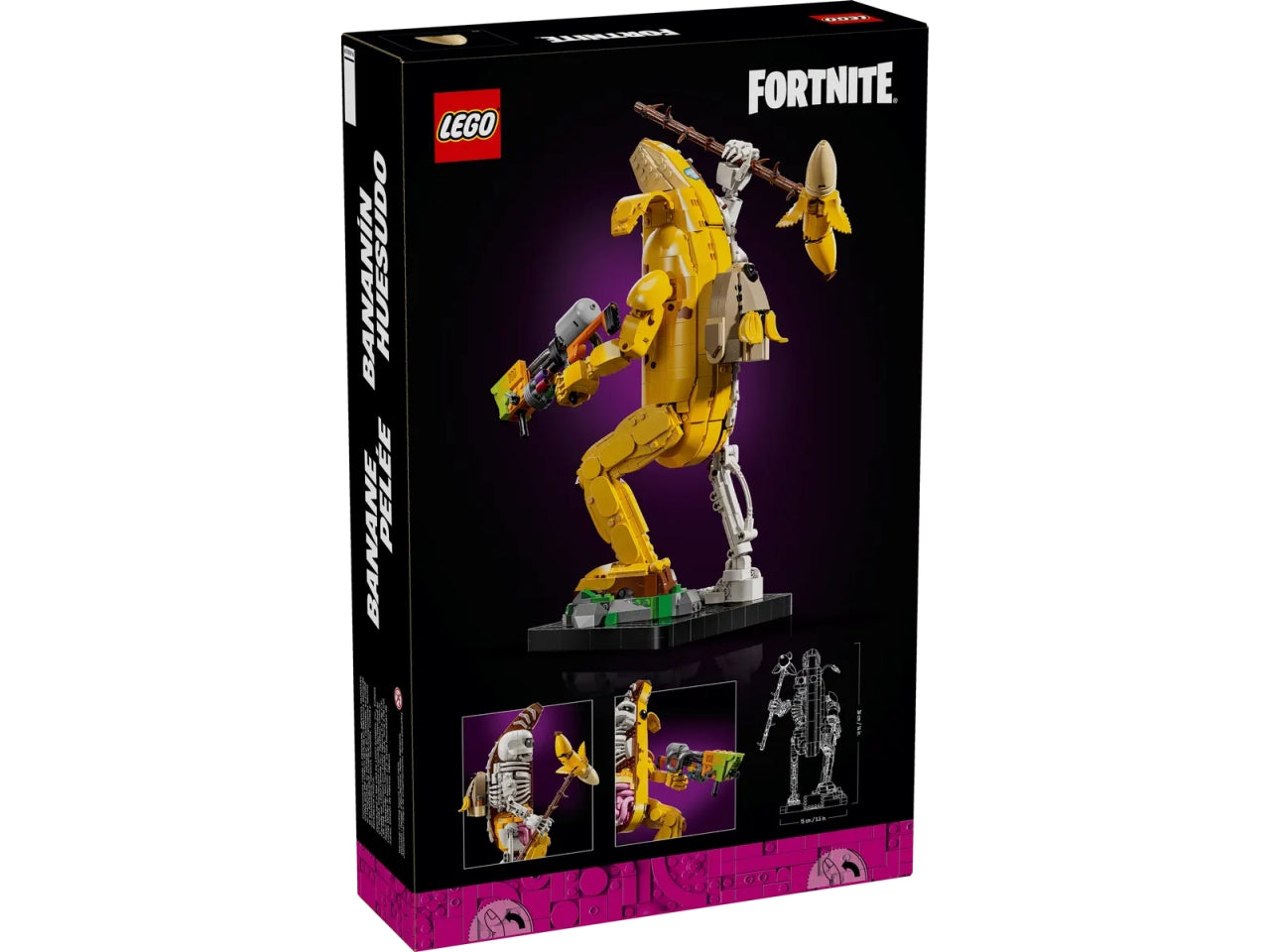 Lego Fortnite bananita sbucciata 1414 pezzi per etÃ  18+ 77072