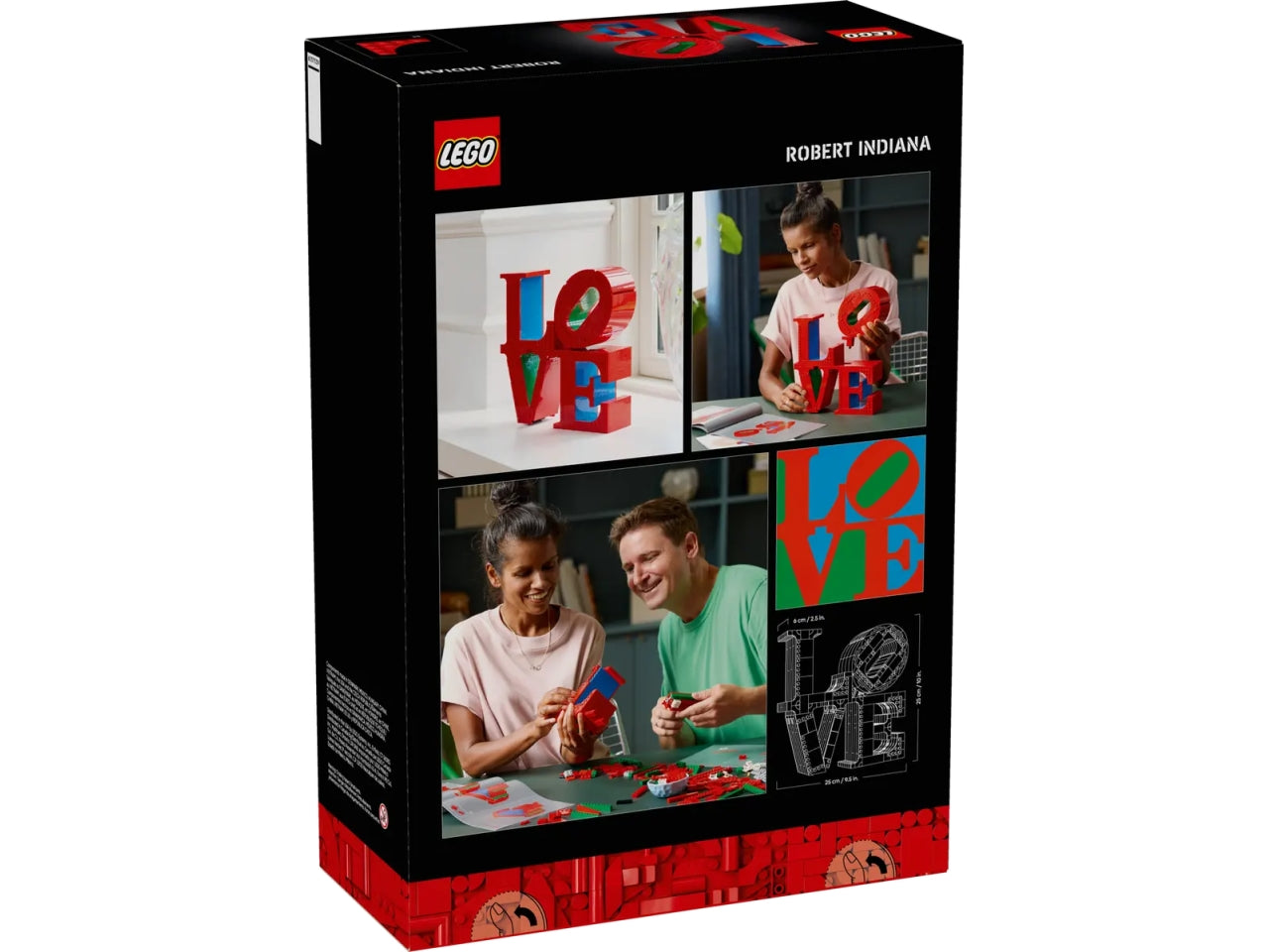 Lego Art love 791 pezzi
per etÃ  18+ 31214