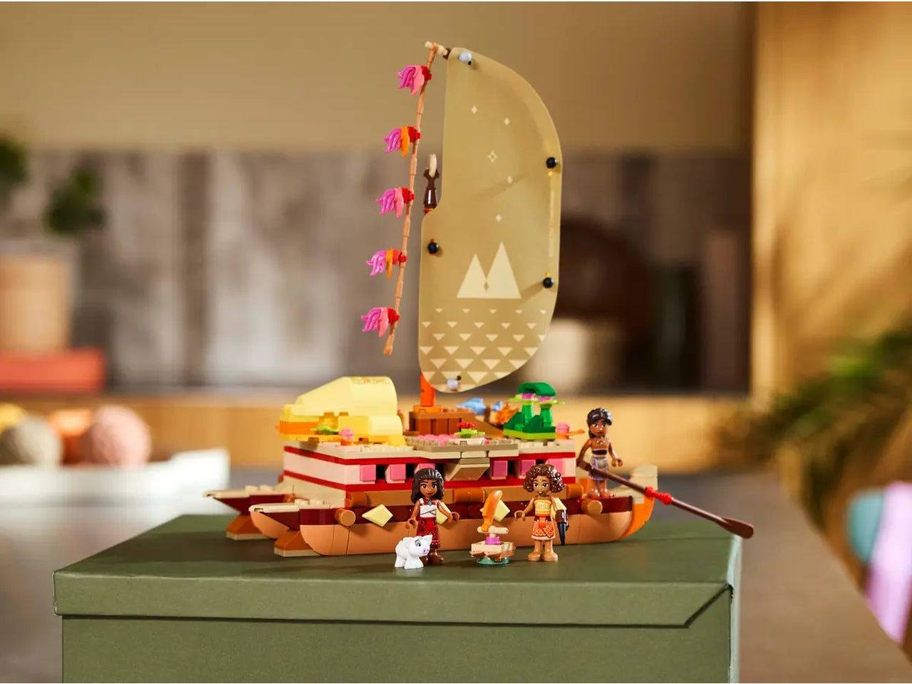Lego Disney princess la canoa di vaiana 529 pezzi per etÃ  6+ 43270