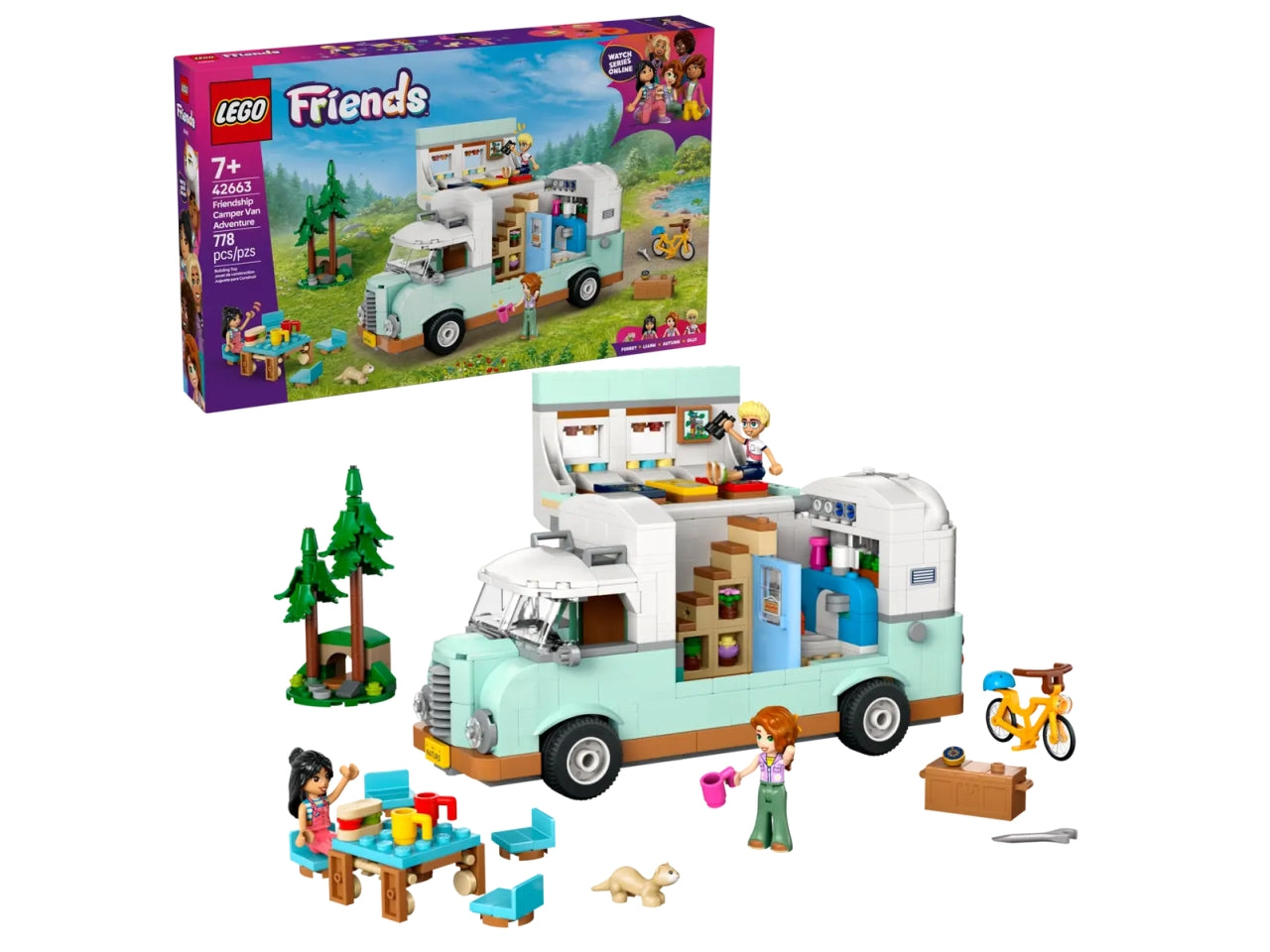 Lego Friends avventura sul camper dellâamicizia 778 pezzi per etÃ  7+ 42663
