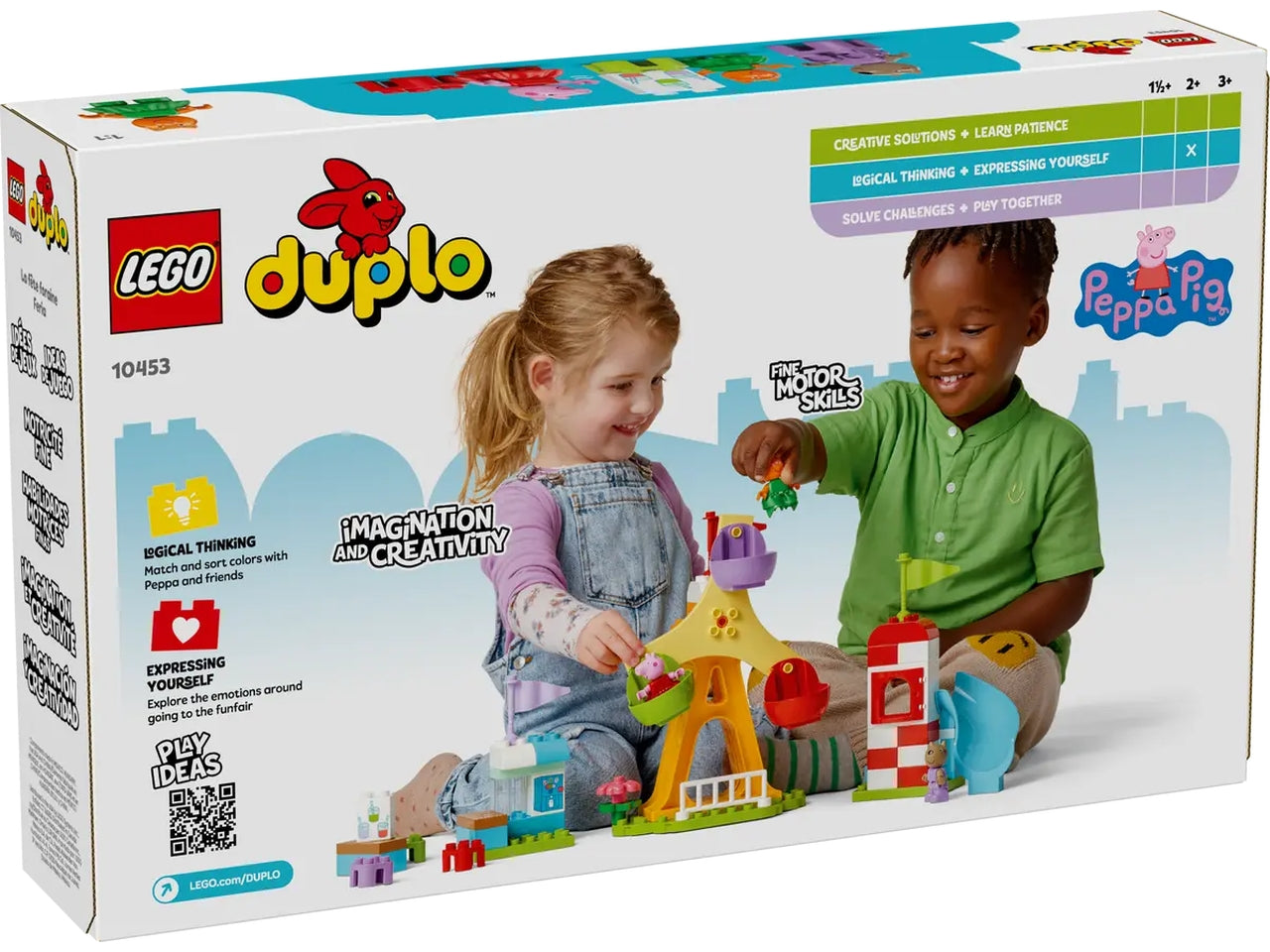 Lego Duplo peppa pig luna park 10453