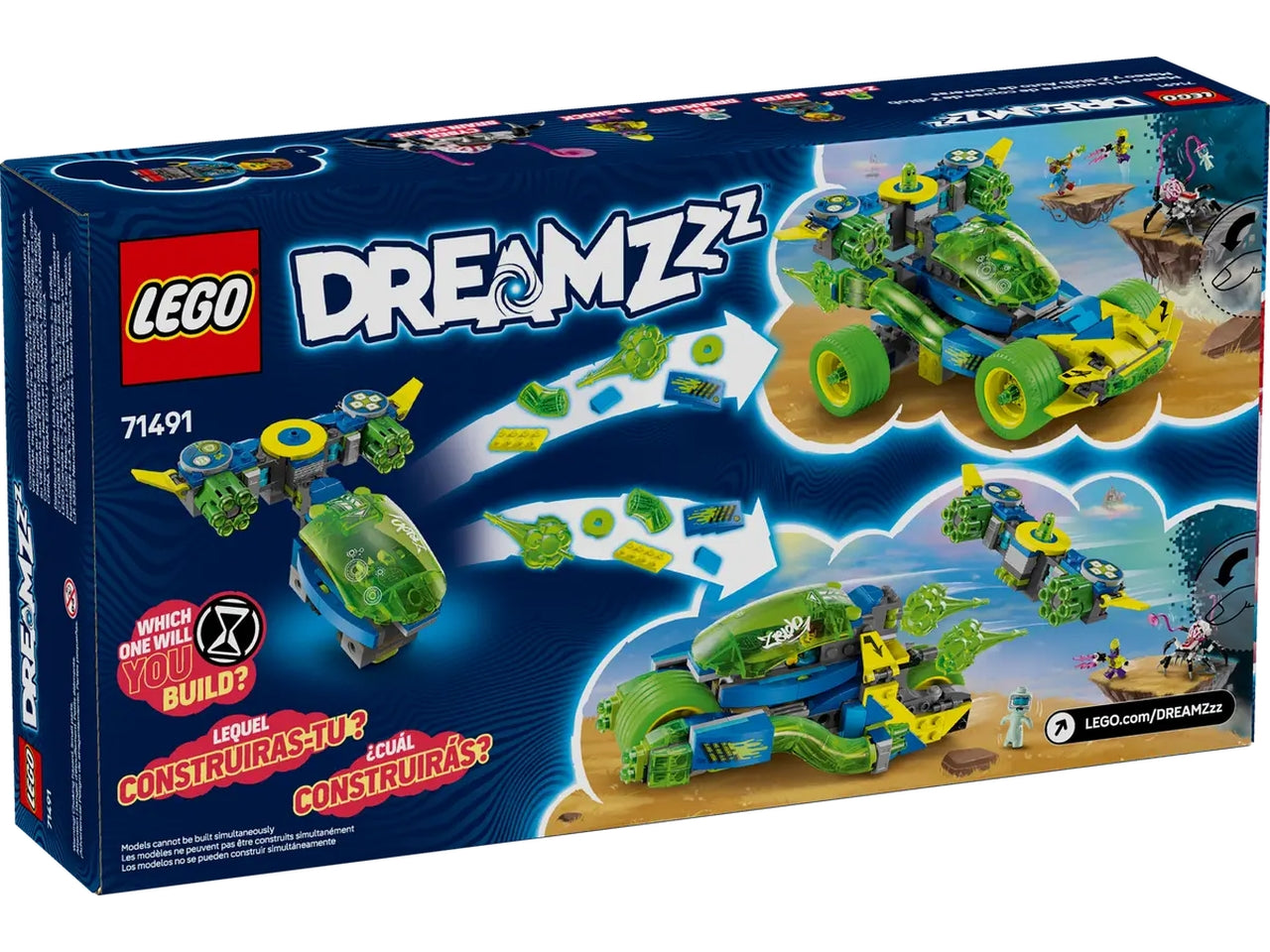 Lego Dreamzzz il fuoristrada da corsa di mateo e z-blob 485 pezzi per etÃ  8+ 71491 $