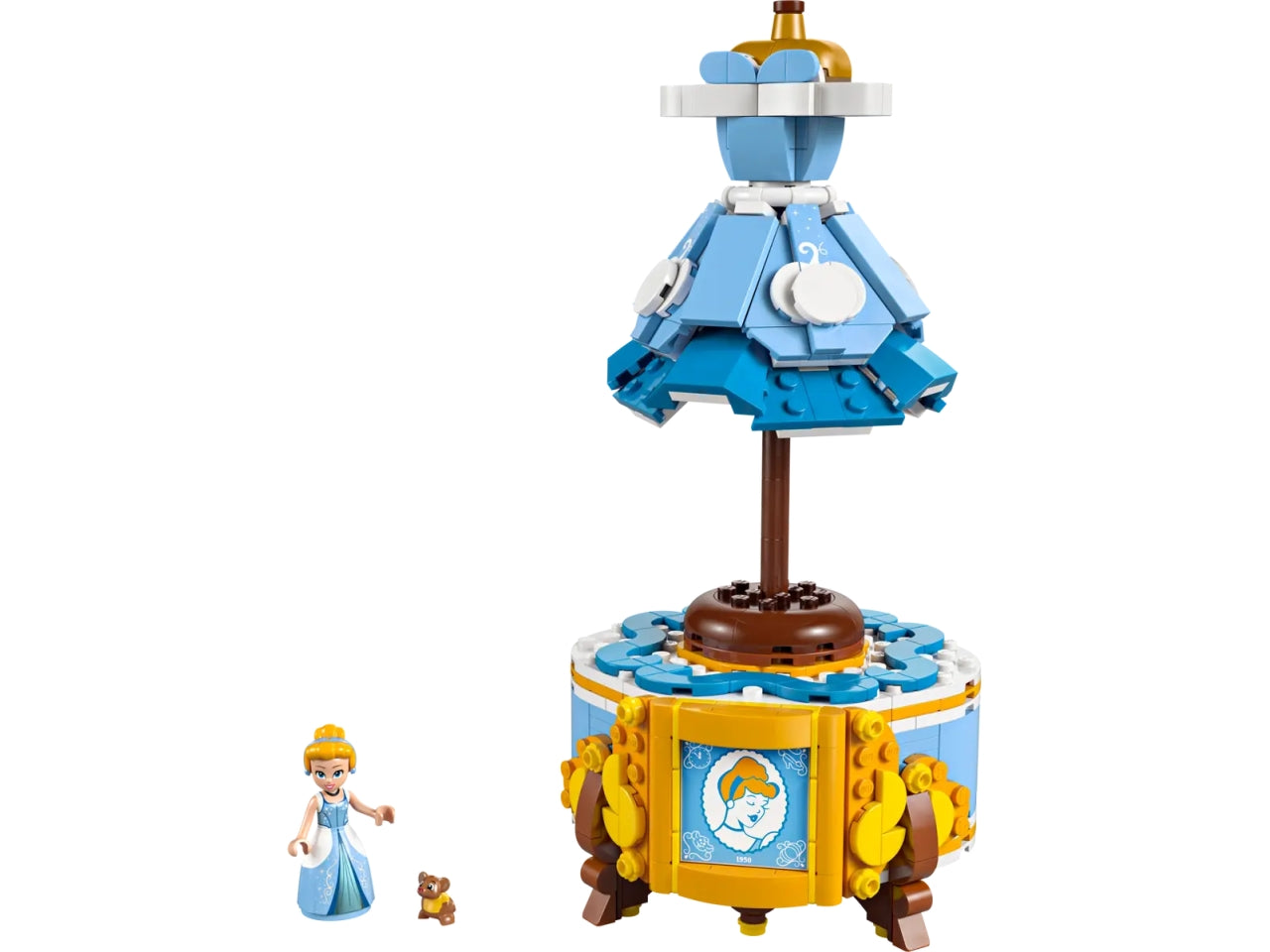 Lego Disney princess abito di cenerentola 43266