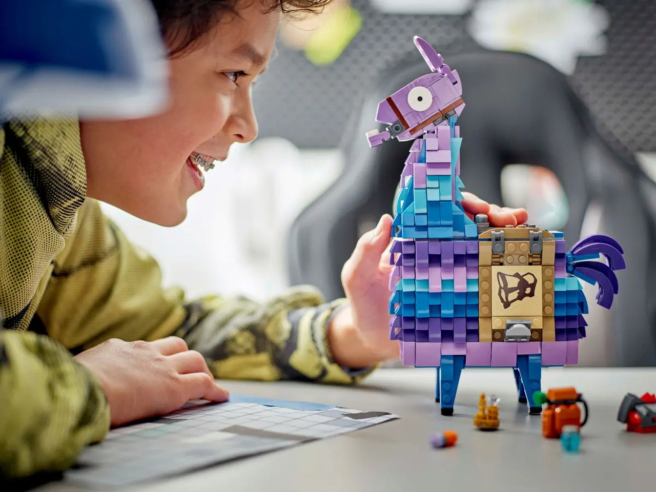 Lego Fortnite lama delle scorte 691 pezzi per etÃ  12+ 77071