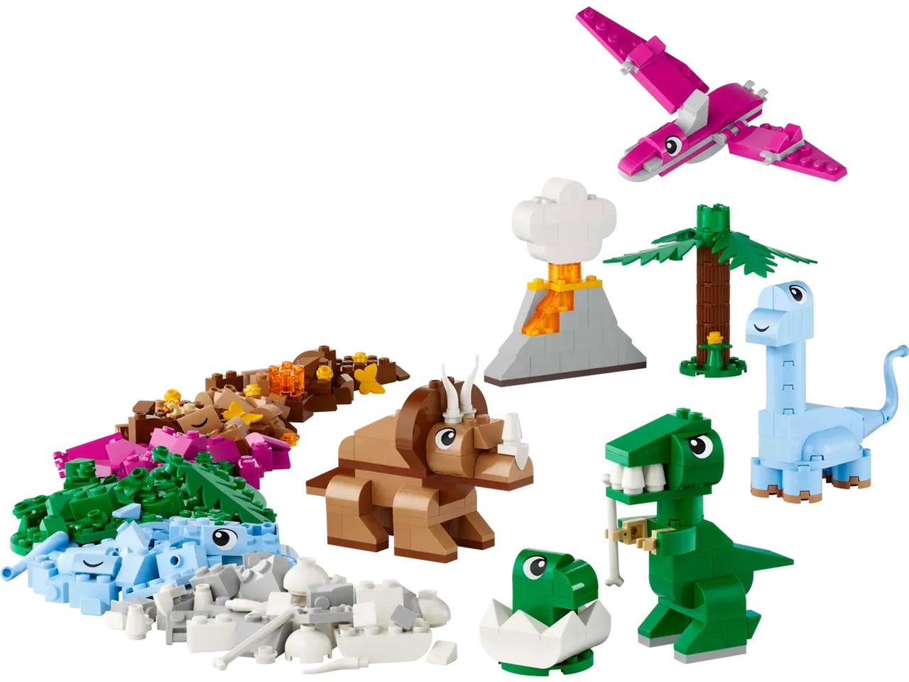 Lego Classic dinosauri creativi 450 pezzi per etÃ  5+ 11041