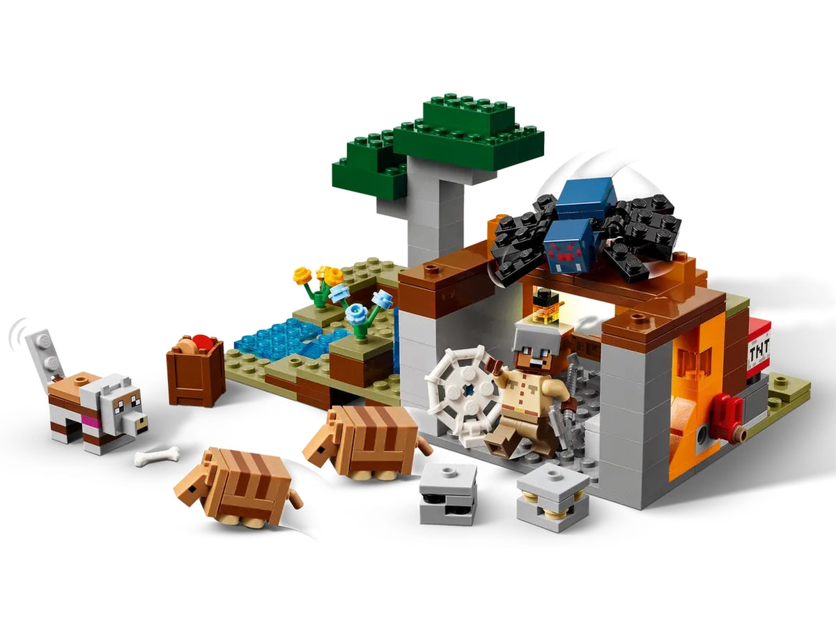 Lego Minecraft spedizione nella miniera dellâarmadillo 247 pezzi per etÃ  8+ 21269