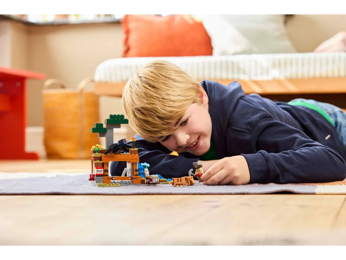 Lego Minecraft spedizione nella miniera dellâarmadillo 247 pezzi per etÃ  8+ 21269