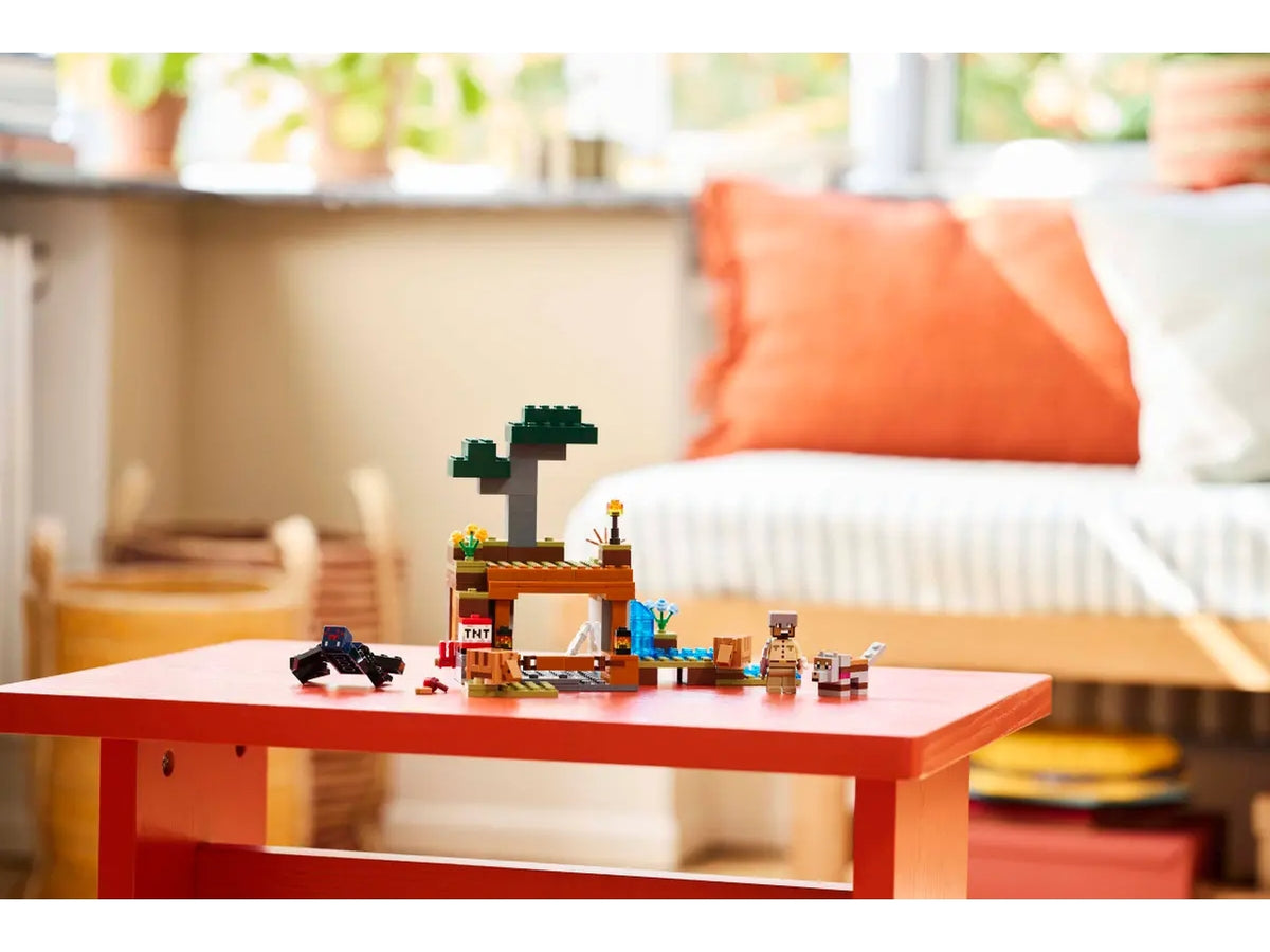Lego Minecraft spedizione nella miniera dellâarmadillo 247 pezzi per etÃ  8+ 21269