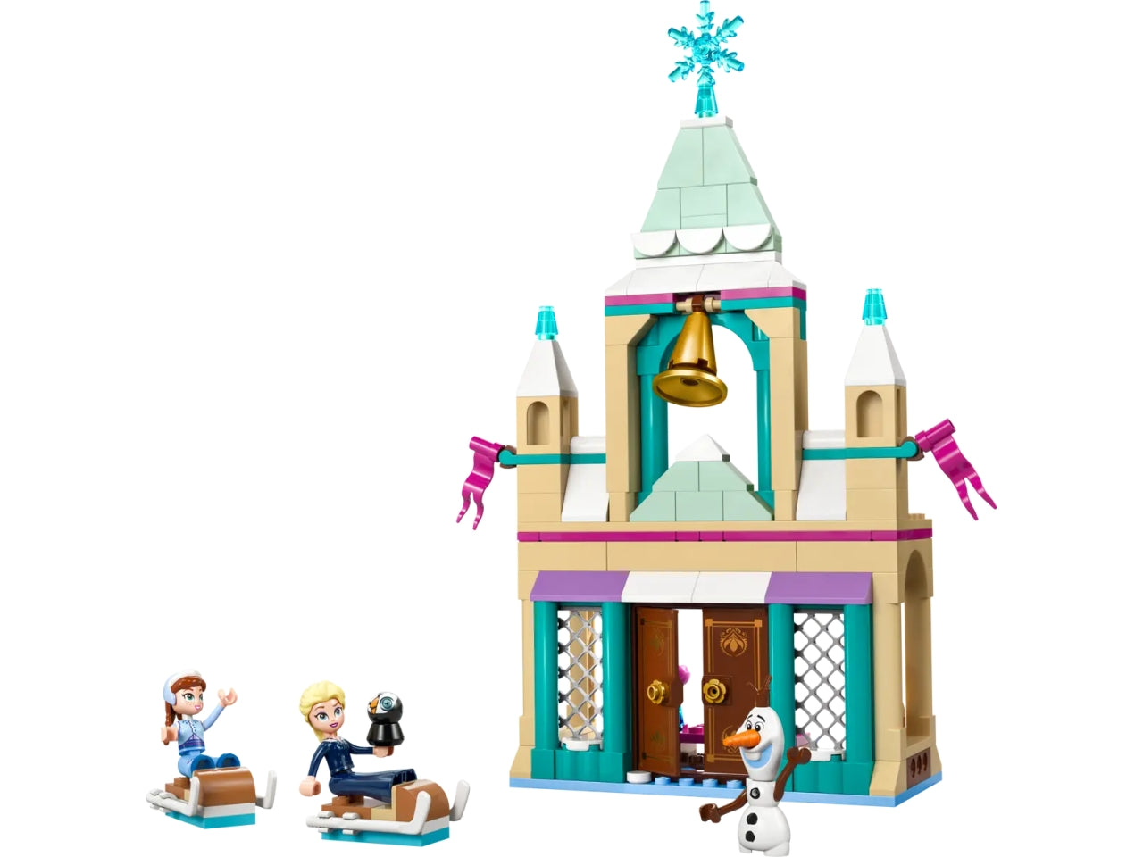 Lego Disney princess castello di ghiaccio di arendelle 177 pezzi per etÃ  5+ 43265