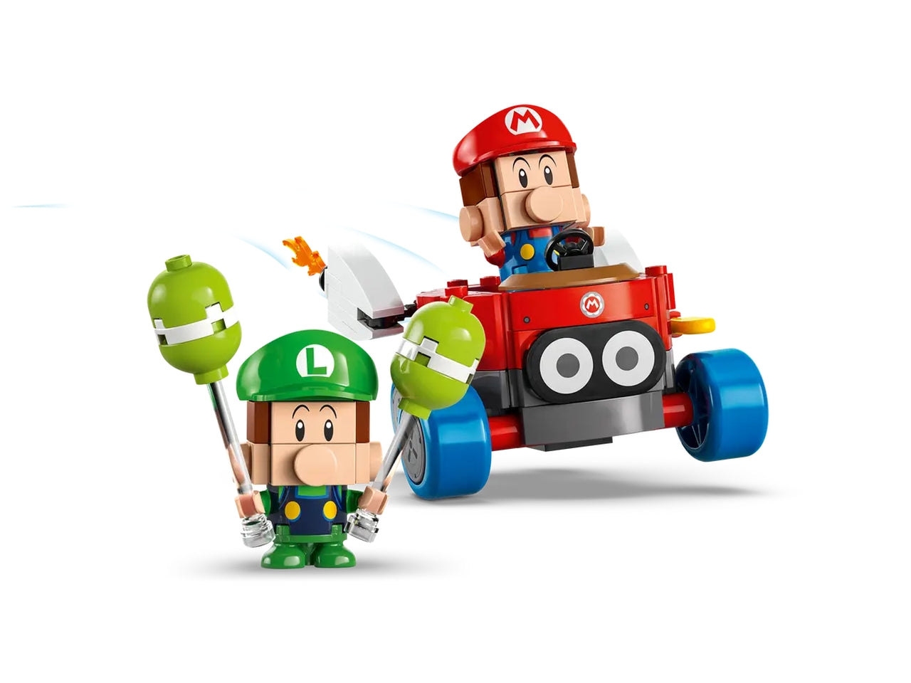 Lego Super Mario kart: baby mario vs baby luigi 321 pezzi per etÃ  8+ 72034