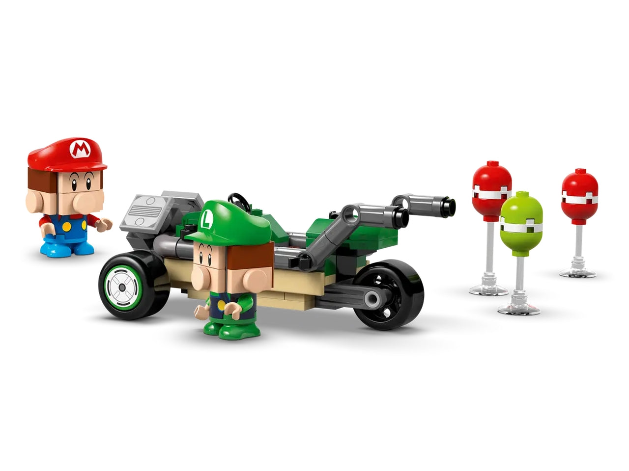 Lego Super Mario kart: baby mario vs baby luigi 321 pezzi per etÃ  8+ 72034