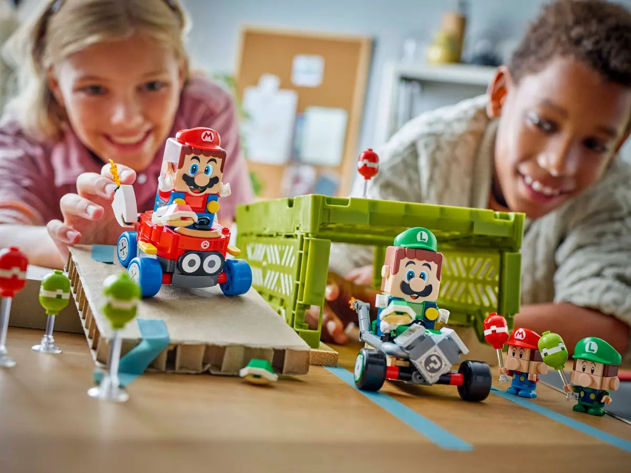 Lego Super Mario kart: baby mario vs baby luigi 321 pezzi per etÃ  8+ 72034