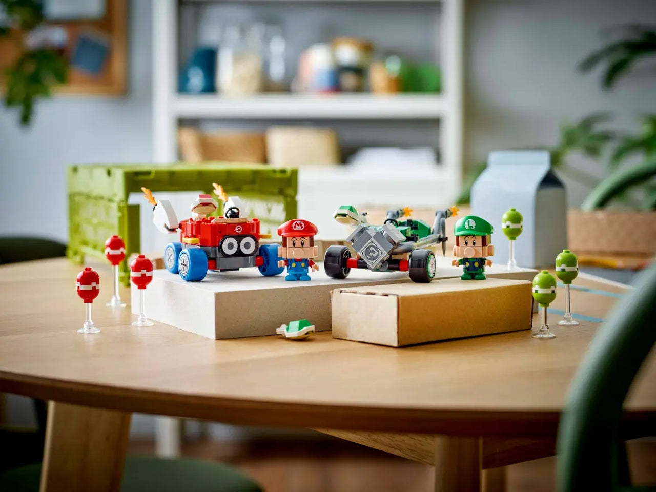 Lego Super Mario kart: baby mario vs baby luigi 321 pezzi per etÃ  8+ 72034