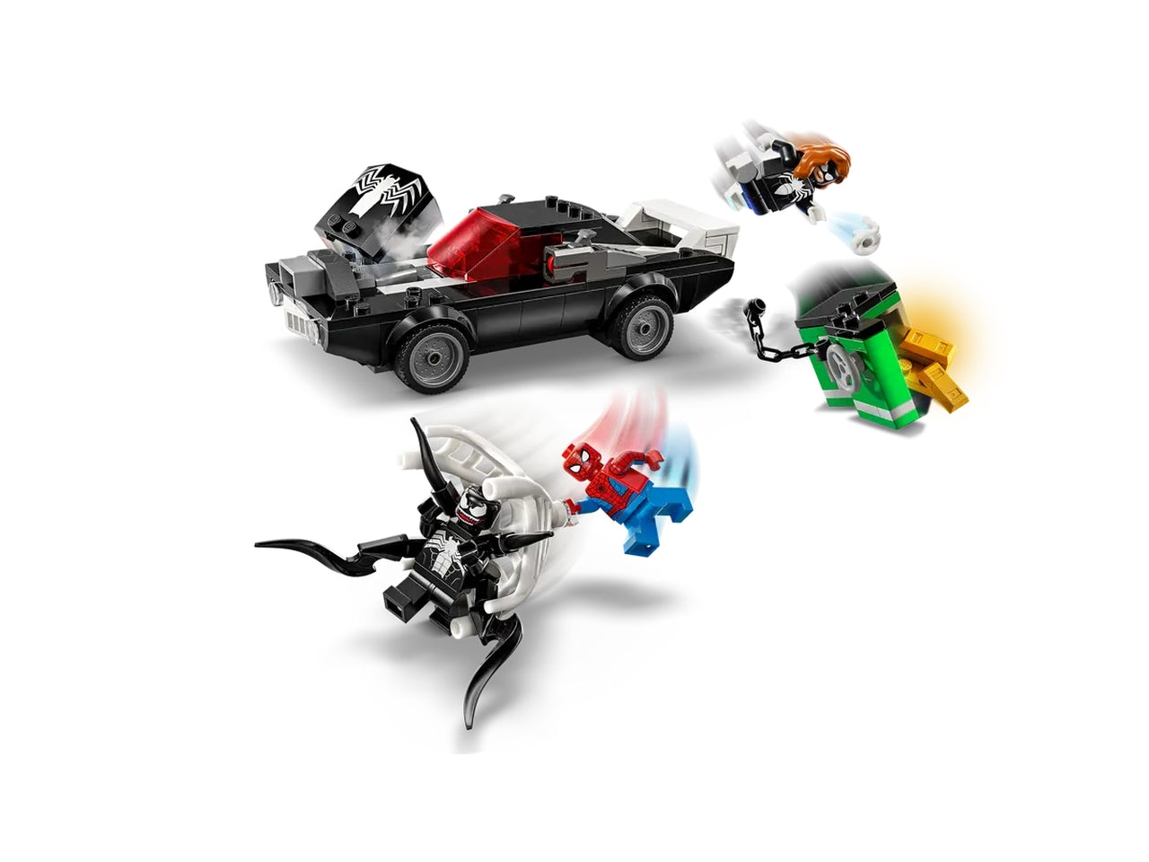 Lego Super Heroes Marvel spider-man contro muscle car di venom 254 pezzi per etÃ  7+ 76309