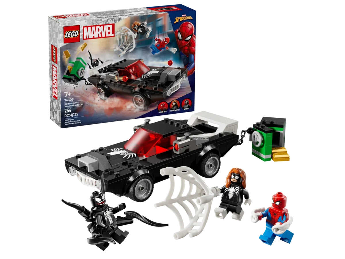 Lego Super Heroes Marvel spider-man contro muscle car di venom 254 pezzi per etÃ  7+ 76309