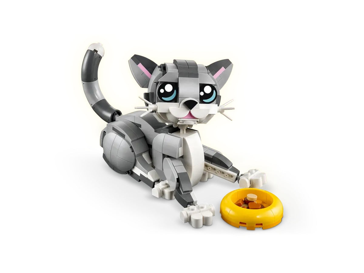 Lego Creator gatto giocoso 407 pezzi per etÃ  8+ 31163
