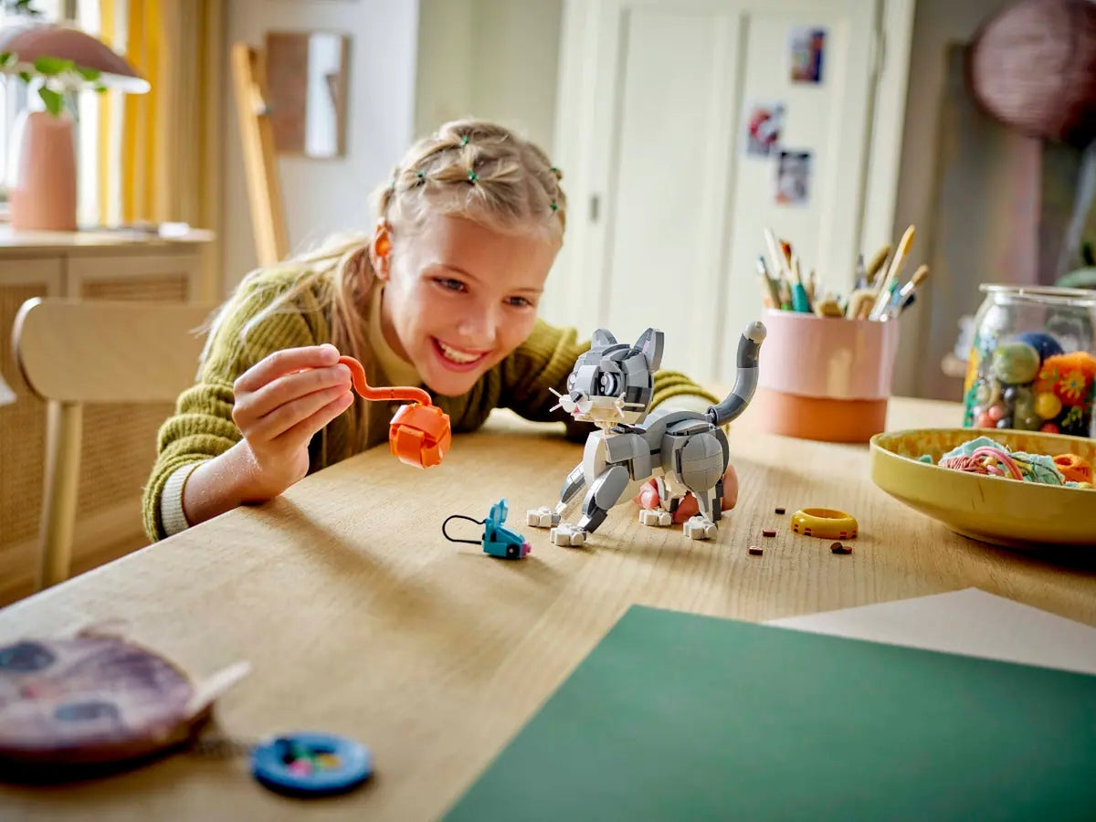 Lego Creator gatto giocoso 407 pezzi per etÃ  8+ 31163