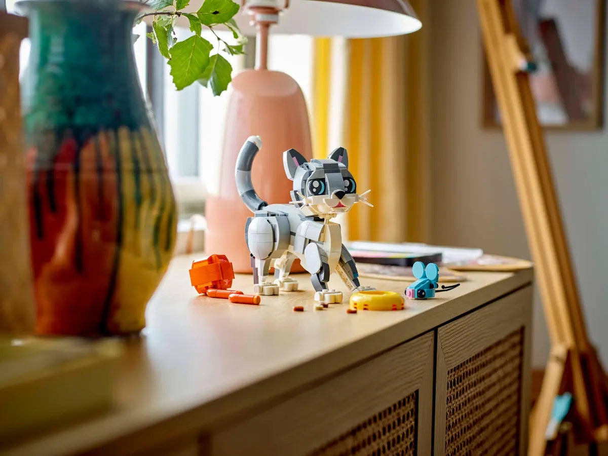 Lego Creator gatto giocoso 407 pezzi per etÃ  8+ 31163