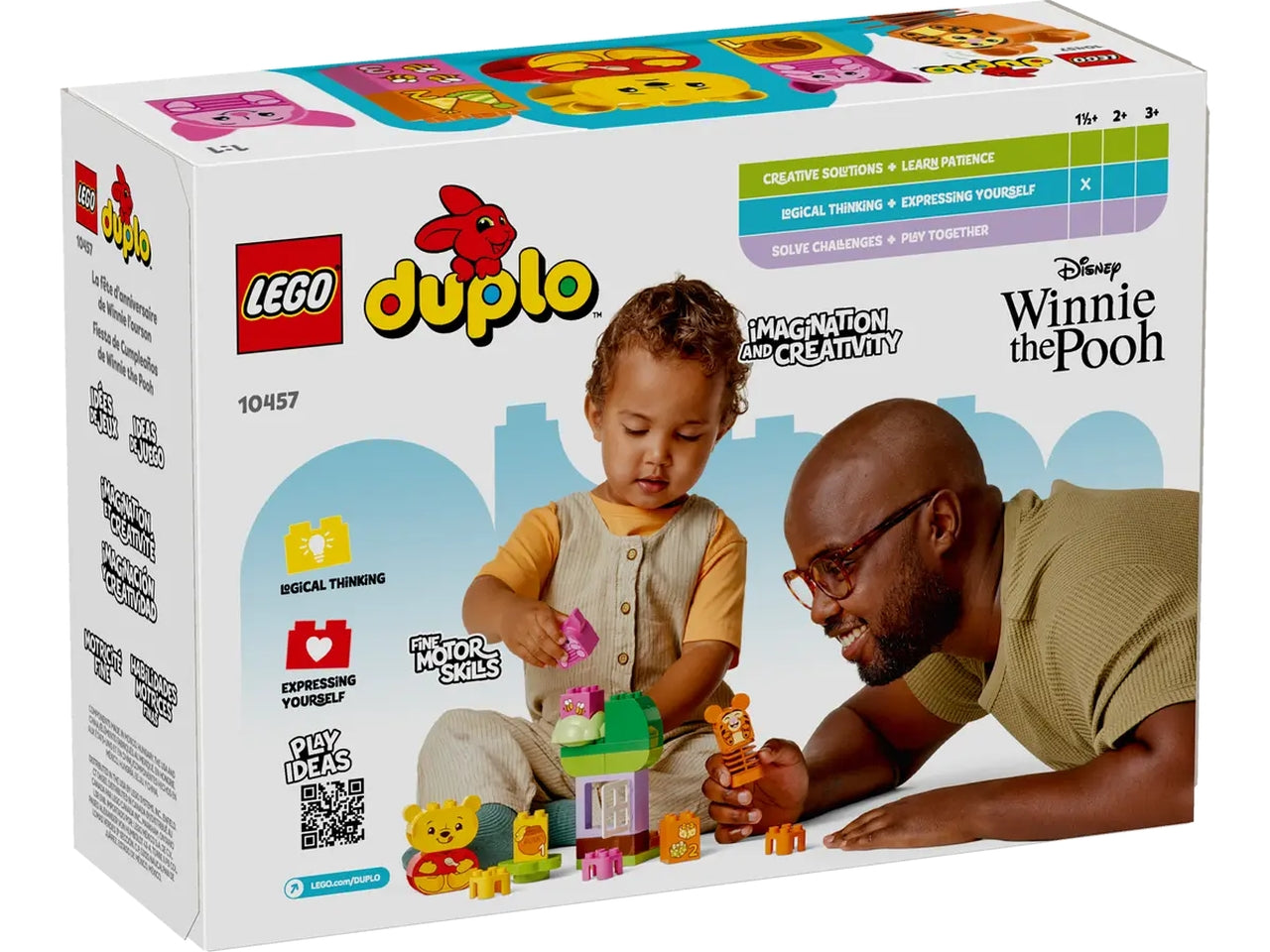 Lego Duplo disney festa di compleanno di Winnie The Pooh 22 pezzi per etÃ  18+ mesi 10457