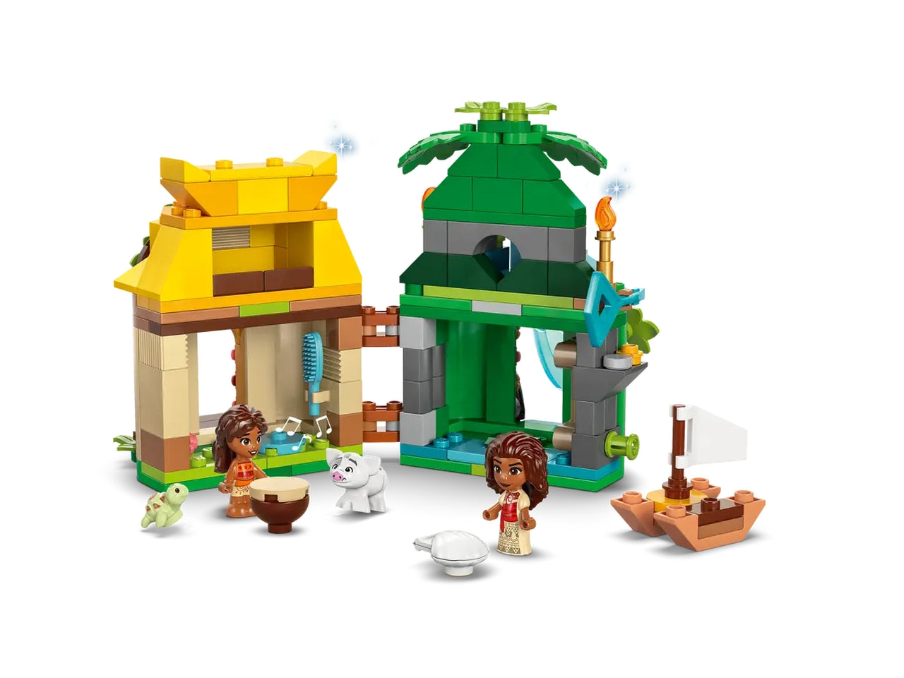 Lego Disney princess divertimento sull'isola di vaiana 175 pezzi per etÃ  5+ 43260