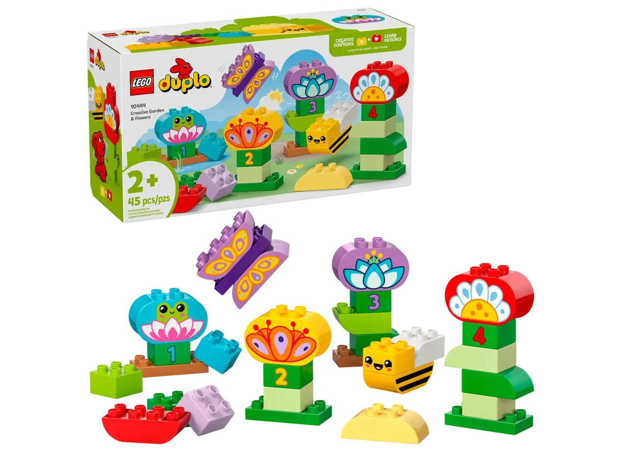 Lego Duplo town giardino e fiori creativi 45 pezzi per etÃ  2+ 10444