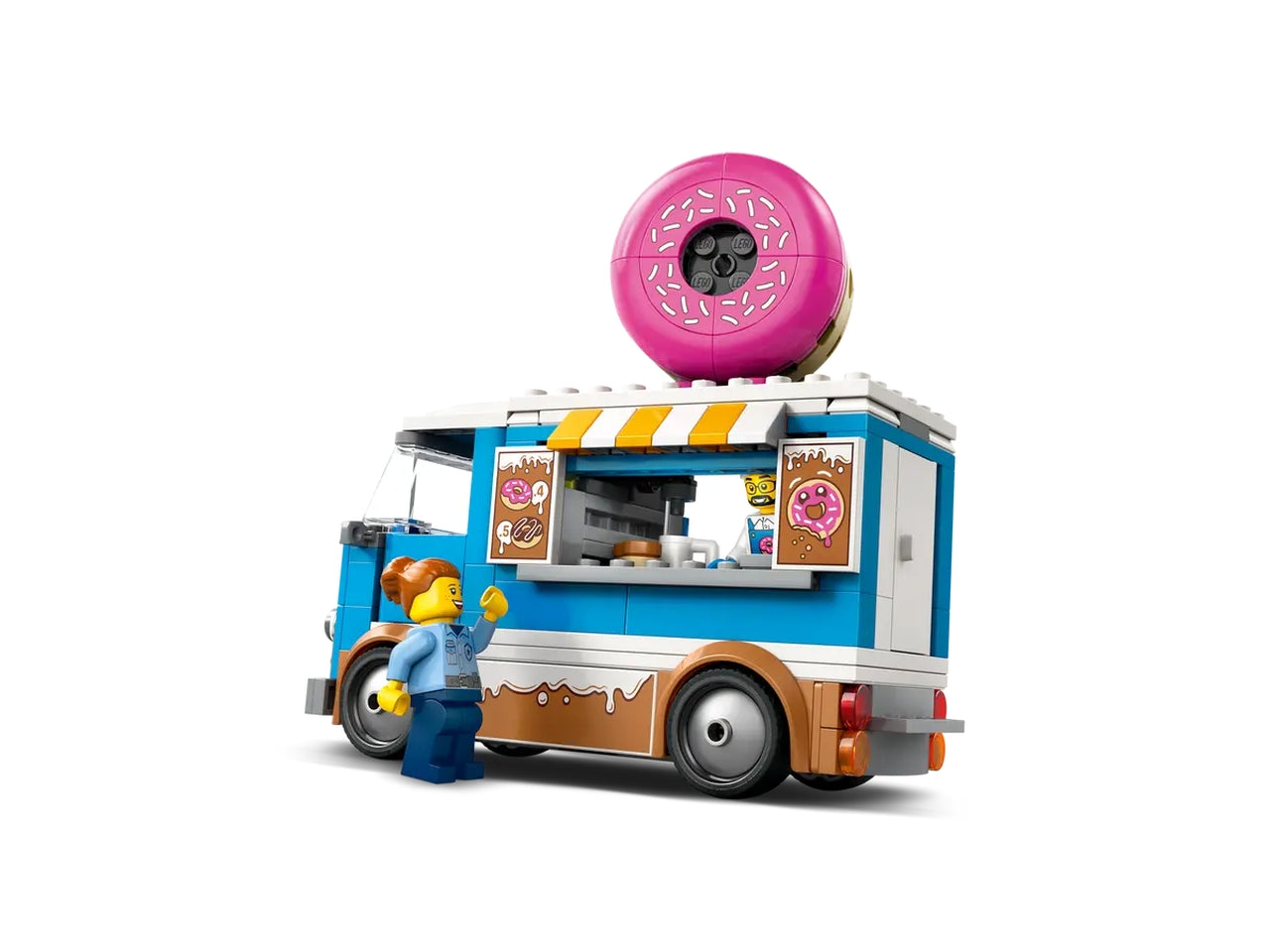 Lego City great vehicles furgone delle ciambelle 196 pezzi per etÃ  5+ 60452