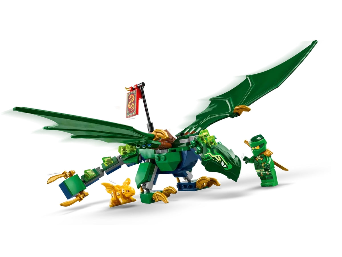 Lego Ninjago drago della foresta verde di lloyd 128 pezzi per etÃ  6+ 71829